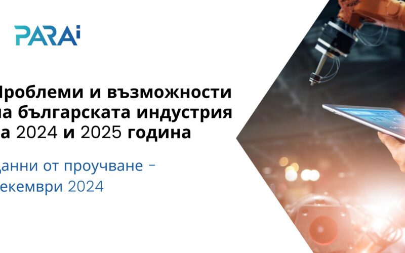 Проблеми и възможности на българската индустрия за 2024 и 2025 година