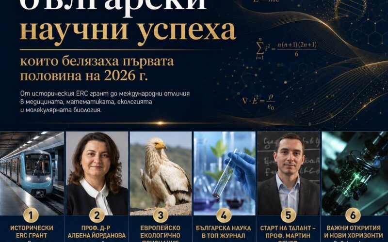 Шест български научни успеха